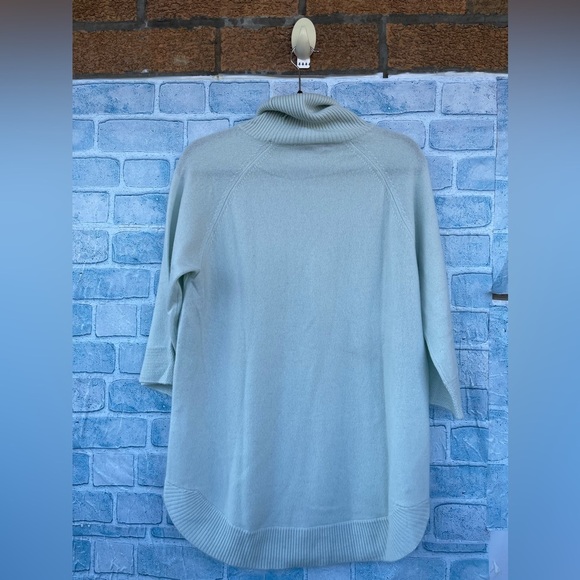 Soft by naadam cashmere mint green sweater xs - Picture 5 of 6